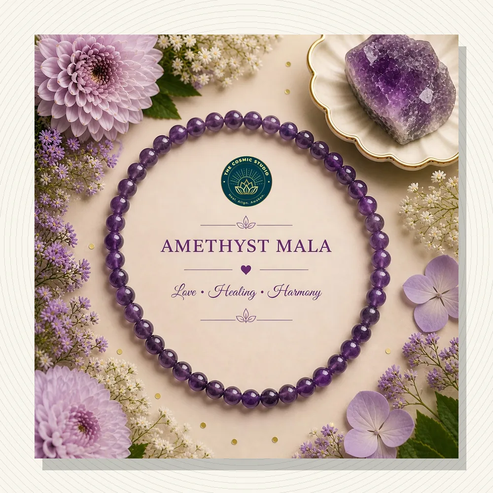Amethyst Mala