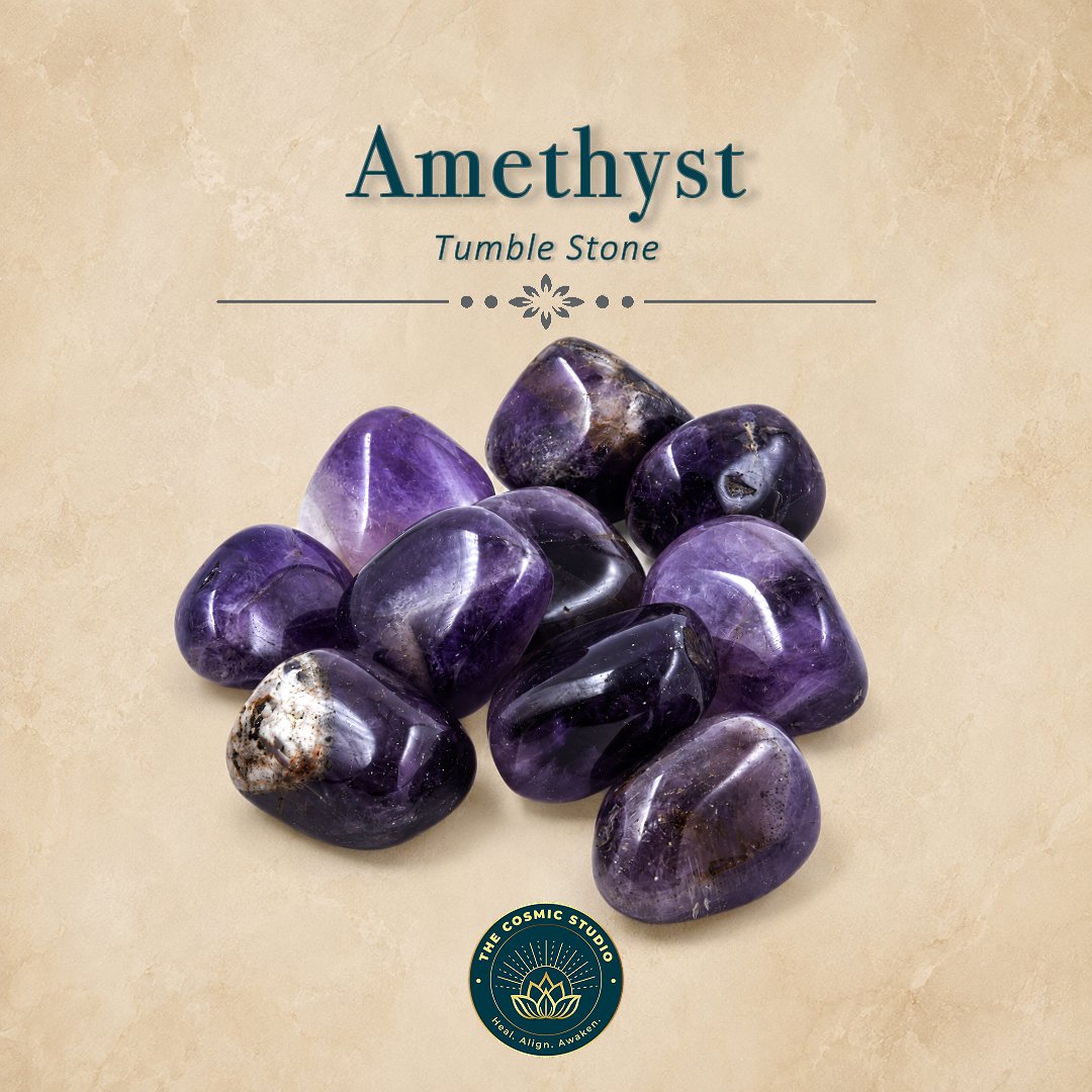 Amethyst Tumble Stone