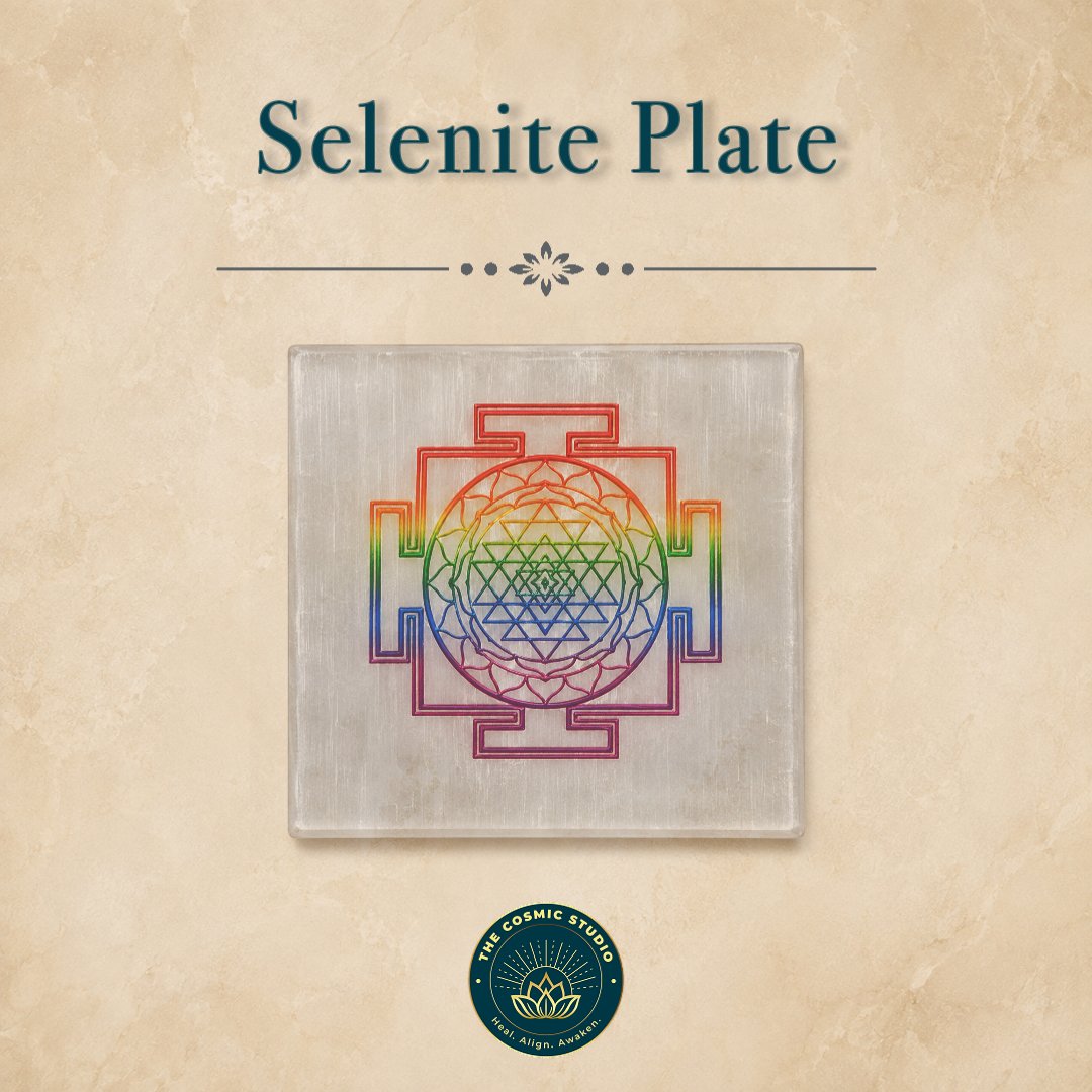 Selenite Plate